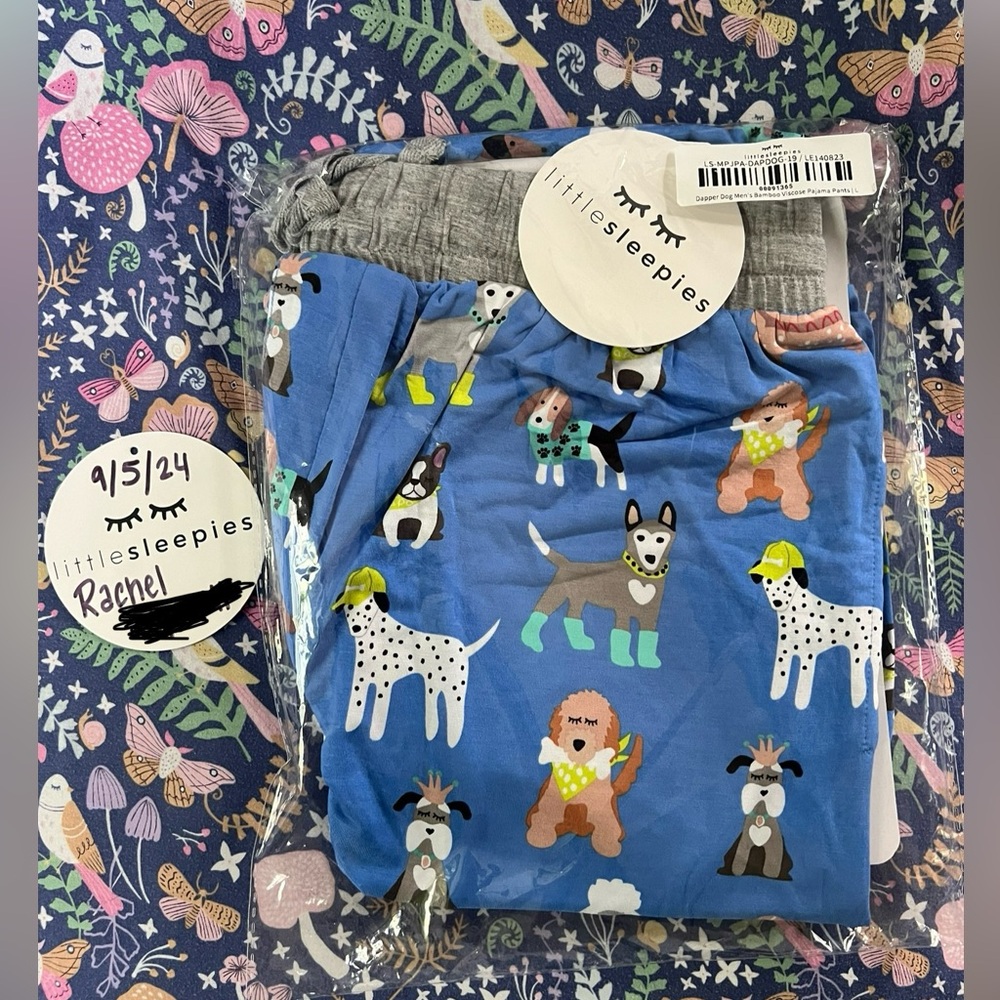 ❌SOLD Little Sleepies Dapper Dogs